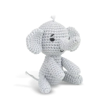 Ross The Elephant Amigurumi Crochet Kit from Red Heart